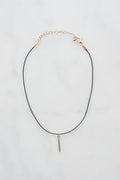 Choker with Gold Pendant
